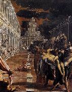 Jacopo Tintoretto Bergung des Leichnams des oil on canvas